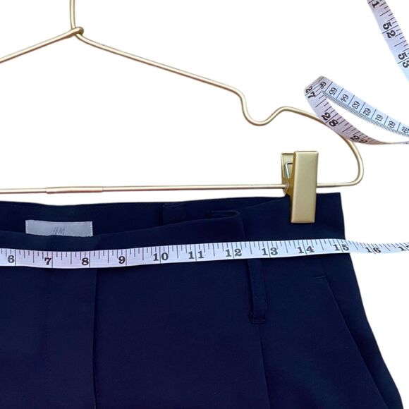 H&M Women's Tailored Blue Ankle Pants - Size US 6 (WP401) - Picture 5 of 9